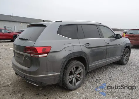 2019 Volkswagen Atlas 3.6L V6 Se W/Technology R-Line z USA, uszkodzony, nr VIN 1V2XR2CA0KC507758